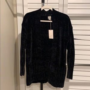 Target Ribbed Cuff Open Cardigan - Size XS (NWT)